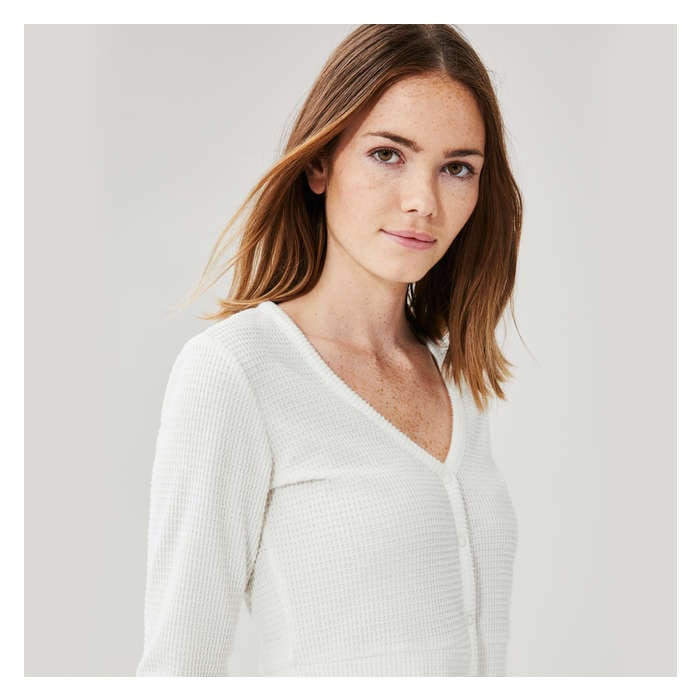Women's Crop Sleep Cardigan